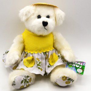 The Family Fuzzables Sister Plush Collection Petal Paws Bear
